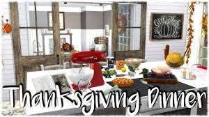Maybe you would like to learn more about one of these? The Sims 4 Speed Build Thanksgiving Dinner Youtube