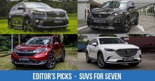 Only the new toyota sienta provides you with a playful appearance and is smartly equipped for 7 passengers! Editor S Picks Suvs For Seven Singapore Features Oneshift Com