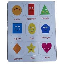 They use sticks and clay balls to construct 2d shapes. Paper Board Shapes Name Kids Activity Book Rs 23 Piece Pole Star Id 22452809133