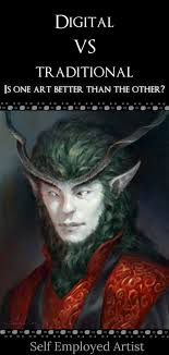 Theartclasses.com is an online art tutorial resources where artists can learn how to draw, to paint via our video tutorials on the internet. Is Digital Art Easier Than Traditional Art Digital Vs Traditional Self Employed Artist
