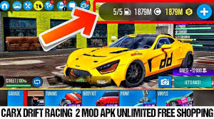 Carx Drift Racing 2 Latest Version Hack Mod Apk Unlimited Gold Unlimit Drifting Racing Mod