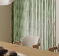 Green Bamboo Panel Wall Slats, 24 pcs in box. Artvoom Wall Decor