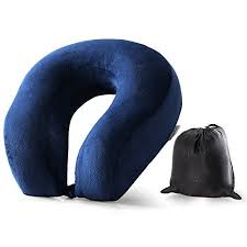 Cozy Hut Easy To Carry Memory Foam Travel Neck Cervical Pillow Head Chin And Neck Support Washable Mi Travel Pillow Memory Foam Travel Pillow Cervical Pillows