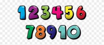 Number coloring pages are so much fun! Numbers 1 10 Clipart Free Transparent Png Clipart Images Download