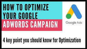 4 Key Points How To Optimize Google Adwords Campaign Improve Quality Score Geoflypages Google Adwords Ide Google Adwords Campaign Adwords Google Adwords