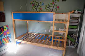bidouiller le lit reversible kura en un lit superpose avec rangements bunk beds with storage diy bunk bed bunk beds for boys room
