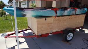 Now, for example, several haul master transfer wagons can be connected to each other. Diy Harbor Freight Kayak Trailer Album On Imgur