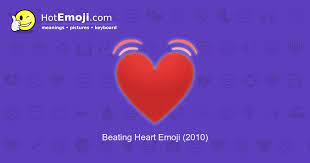 Beating Heart Emoji Meaning With Pictures From A To Z
