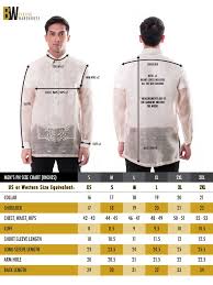 size charts barong warehouse