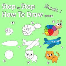 Childhood finds interest in the minute details of the humdrum life. Buy Step By Step How To Draw For Kids Book 1 Learning How To Draw For Kids Age 3 10 And Beginners Easy Drawing With Space For Practice Book Online At