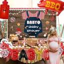 BBQ Baby Shower Decorations, Baby Q Party Welcome BabyQ Balloons ...