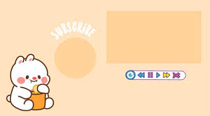 Youtube banner backgrounds youtube banners twitch streaming setup kawaii games kawaii background cute kawaii drawings birthday gifts for best friend ios wallpapers my melody. Cute Outro Template In 2021 Video Design Youtube Banner Aesthetic Youtube Banner Design