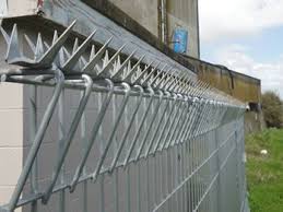 Fence post bases, supports and spikes provide additional support for fences enabling them to be more stable and able to deal with issues like strong winds, heavy rain and pedestrian contact. Anti Climb Spikes Add Deterrence To Perimeter Security Perimeter Security Security Fence Fence Design