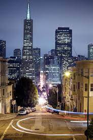 Night View Of San Francisco Word Travel Viagem Viagens Mundo Eua Estados Unidos Sao Francisco Cida San Francisco At Night San Francisco Sites Usa San Francisco