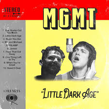 Front print and 2 sleeve prints. Made A Retro Album Cover For Little Dark Age Mgmt