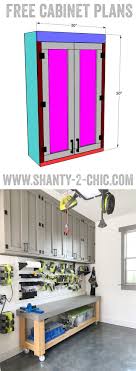 Available in a variety of colors and stains, the options are endless! Diy Cabinet With Free Plans Shaker Style Cabinets Cabinet Woodworking Plans Diy Shops