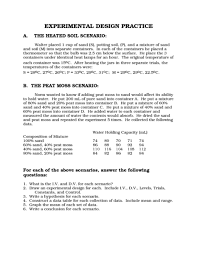 University of phoenix material experimental designs worksheet fill in the blank using the terms listed below, complete 2. Experimental Design Practice Worksheet For 7th 10th Grade Lesson Planet