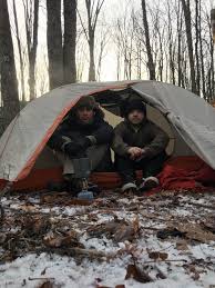 Friend And I Went Almost Winter Camping For The First Time Lincoln Woods New Hampshire Camping