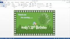 Seperti ketika anda membuat undangan pernikahan, pamflet atau benner maka kita dapat menyematkan. Bagaimana Membuat Kartu Ucapan Di Microsoft Word 2007 Peatix
