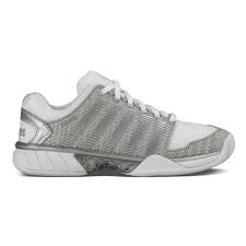 Shop our collection of women's tennis shoes including pairs from adidas, asics, babolat, nike and many more. K Swiss Hypercourt Express Women S Tennis Shoe White Silver Pga Tour Superstore