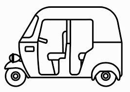 Auto Rickshaw Images For Drawing Google Search Cute Easy Animal Drawings Cute Easy Drawings Easy Animal Drawings