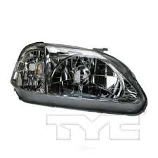 Details About Headlight Assembly Nsf Certified Right Tyc 20 5661 01 1 Fits 99 00 Honda Civic