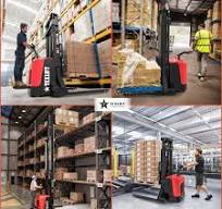 Electric Pallet Stacker Rider Type – 18ft (216 inch) Lift, 4400lbs, Model US-AS44 216
