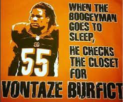 Vontaze Burfict Is Beast Bengals Football Cincinnati Bengals Funny Sports Memes
