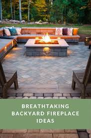 Breathtaking Backyard Fireplace Ideas For Warm Atmosphere Decortrendy Backyard Fireplace Stone Patio Designs Backyard