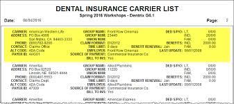 The carriers insurance brokers are professional transport insurance brokers, leaders in transport and logistics. Understanding The Insurance Carrier List Dentrix