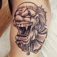 Clown tattoos have more than just one meaning. Gangster Killer Tattoo Designs Novocom Top