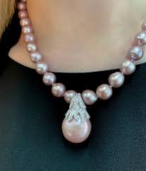 Eva814 Beautiful Jewelry Pearl Jewelry Necklace Lovely Jewellery