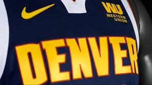 Shop licensed denver nuggets apparel for every fan at fanatics. Denver Nuggets Unveil New Logo Jerseys 9news Com