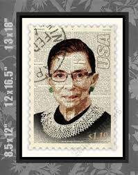 Ruth Bader Ginsburg, STAMP, Ruth Bader Print, Ruth Bader Art, Ruth Bader  Poster, Ruth Bader Gift, Ruth Bader Decor, Supreme Court, Judge