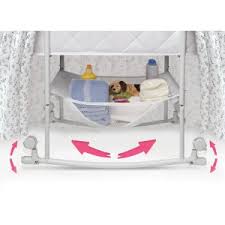 Shop all the brands you love at buybuy baby®! Amazon Com Wishes Oval Rocking Baby Bassinet With Bedding Storage And Pad Baby