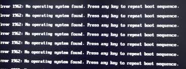 Cara Memperbaiki Error 1962 No Operating System Found Bacolah Com