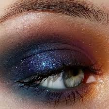 Fall Makeup Blue Brown Smokey Eye Look Blue Makeup Beauty Makeup