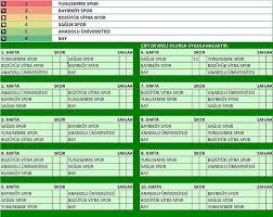 Diese übersicht zeigt den gesamten spielplan der süper lig. Bolgesel Amator Lig Fiksturu Cekildi Bozuyuk Haber Ajansi Bozuyuk Haberbozuyuk Haber Ajansi Bozuyuk Haber