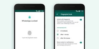 Whatsapp Gets Fingerprint Unlock Feature On Android Techengage Fingerprint Lock Fingerprint Android Security