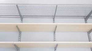 To install elfa decor shelving, simply line up the grooves on the shelf side with the notches in the bracket and press down firmly to lock it in place. How To Install Elfa Shelving From The Container Store Abby Lawson