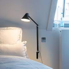 Led 2700k, 10w (integrated, cannot be. Njp Wall Lamp Lamp Long Arm Black Louis Poulsen