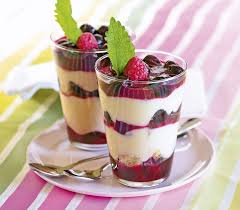 Kirschen Himbeer Gotterspeise Rezept Himbeeren Lebensmittel Essen Kirschen