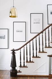 Black And White Gallery Wall Stairs Black And White Beauty Old Home Remodel Staircase Wall Decor Foyer Decorating