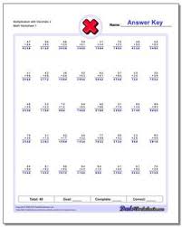 Like multiple digit multiplication, but with an irritating little dot bouncing around to keep you on your toes. Multiplication Worksheets Multiplication With Decimals