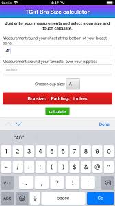 Maybe you would like to learn more about one of these? Tgirl Bra Size Calculator App For Iphone Free Download Tgirl Bra Size Calculator For Ipad Iphone At Apppure