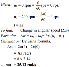 3 calculating the rpm of a moving bullet. A Fly Wheel Gains A Speed Of 240 Rpm In 3 S Calculate The Change In Its Angular Speed In Three Seconds Sarthaks Econnect Largest Online Education Community