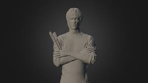 Bruce lee boy coloring pages picture. Bruce Lee Buy Royalty Free 3d Model By Vaxbo Wishingwell360 6fd7e0d