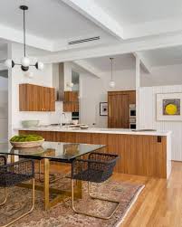 mid century modern kitchen design