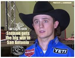 Stetson Wright said he was going to be fine with whatever happened during  the final round of the San Antonio (Texas) Stock Show & Rodeo. The veteran  roughstock rider had reached the