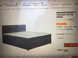 Kg im bereich mbel und zu verwandten themen zb. Xxxlutz Boxspringbett Bett